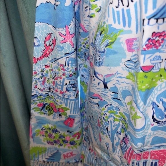 NWT XL Whisper Blue Lilly ♥️’s Pulitzer Nantucket Skipper Popover - Picture 5 of 5